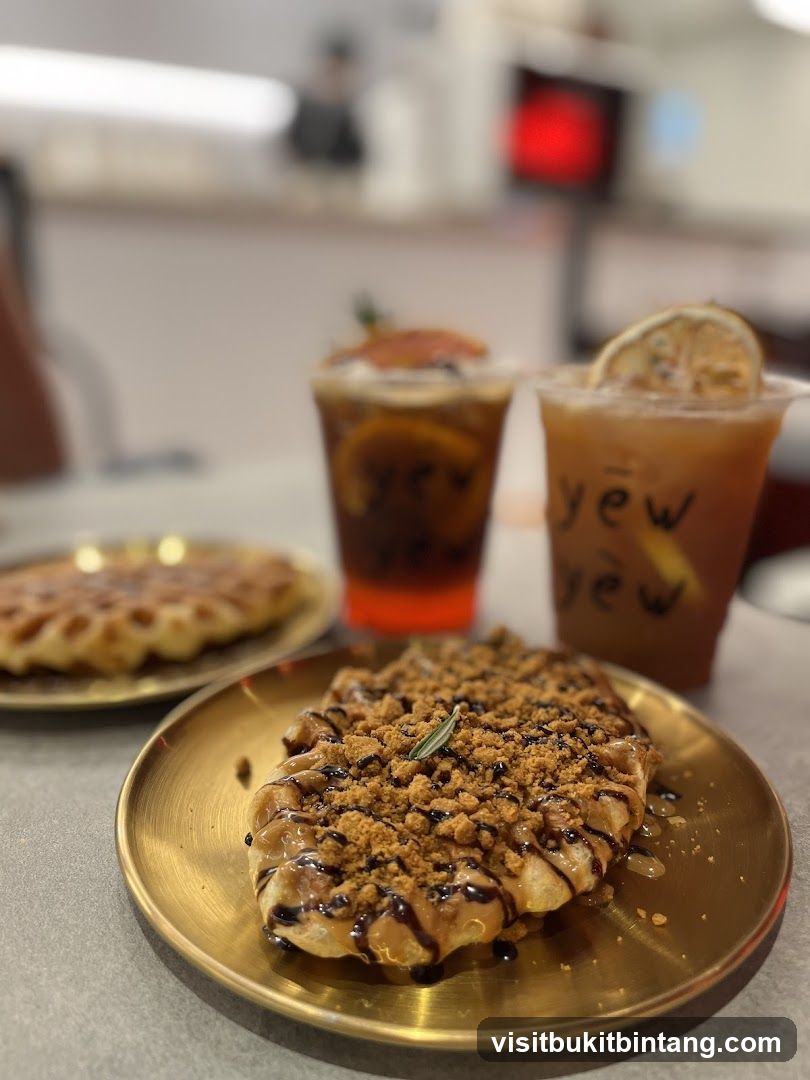 Waffles and Drinks