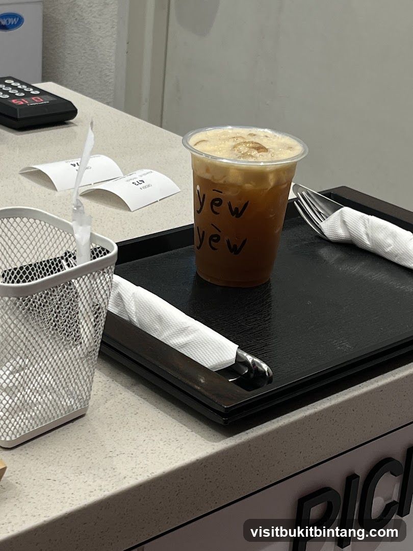 Drink on Tray