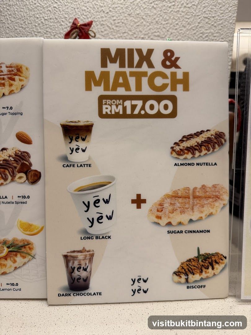 Mix & Match Menu