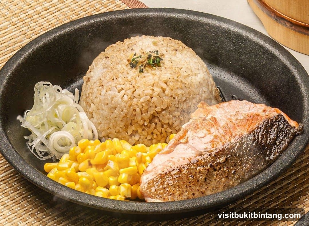 Salmon and Rice Dish