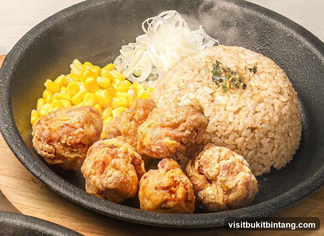 Fried Chicken and Rice