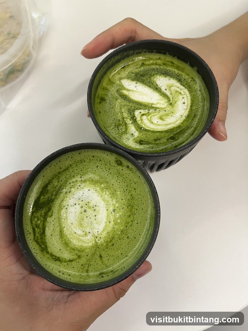 Matcha Lattes