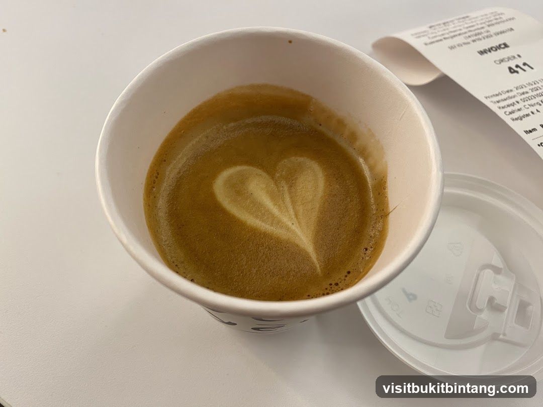 Coffee with Latte Art