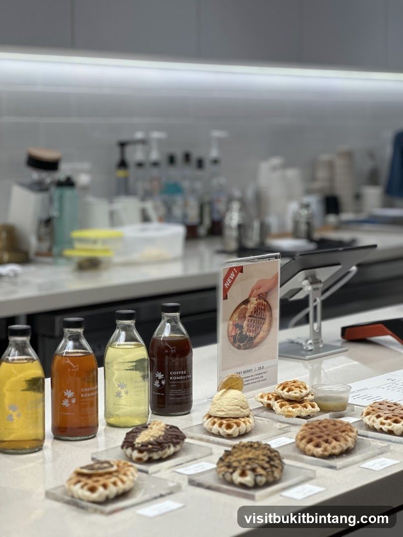 Desserts and Drinks Display