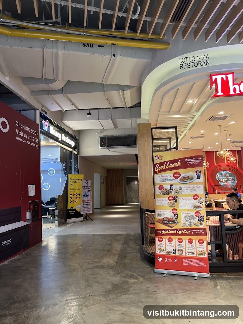 Restaurant and Money Exchange
