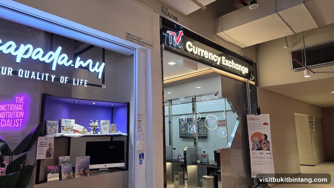 Currency Exchange and Nutrition Store