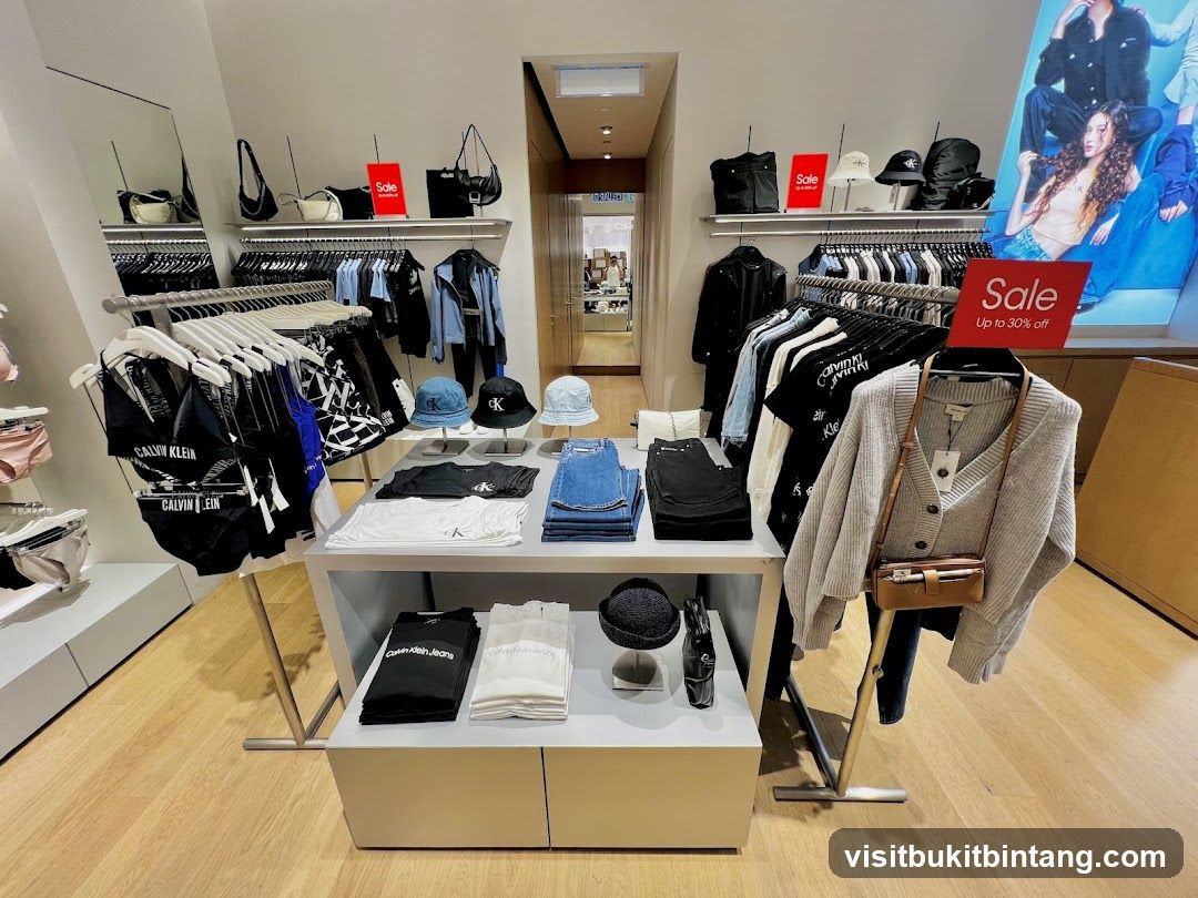 Calvin Klein Store Interior