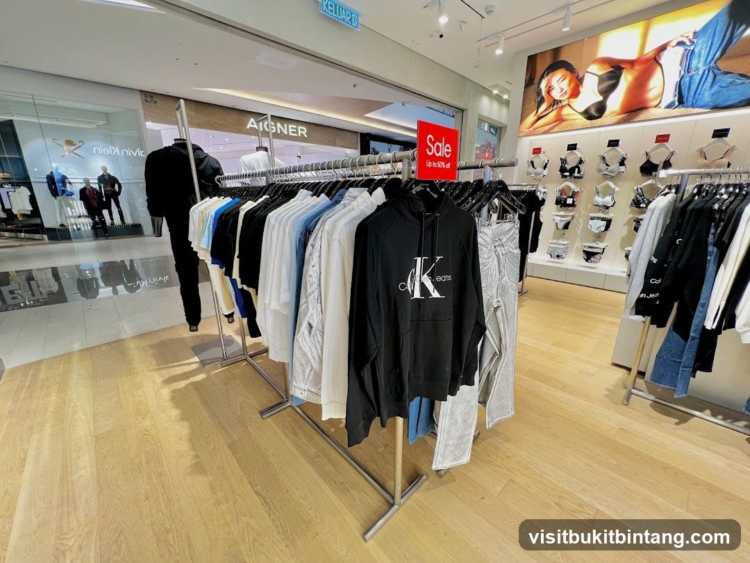 Calvin Klein Store Interior