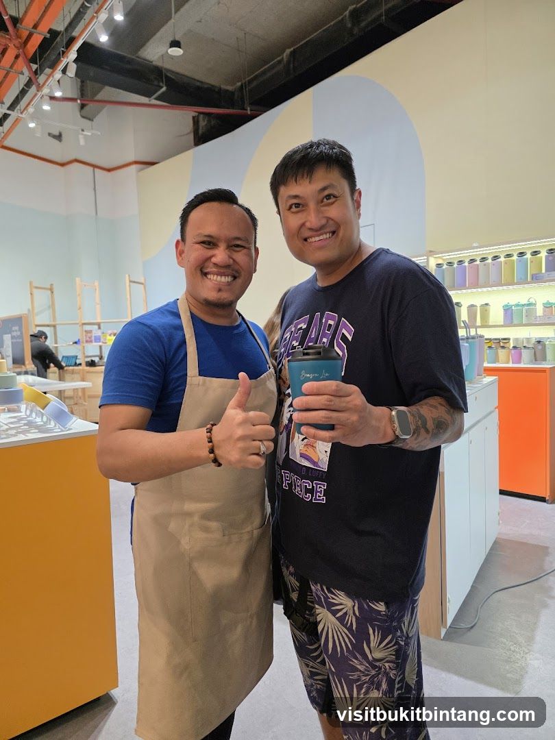 Two Men Posing for a Photo
