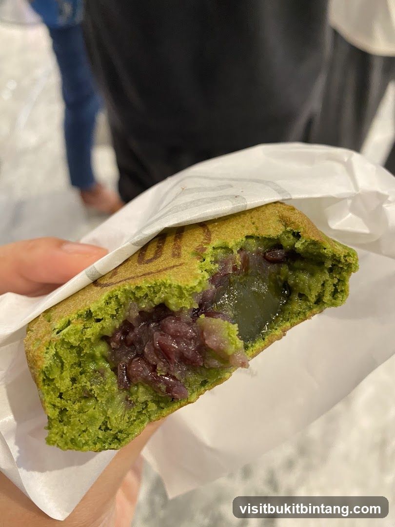 Matcha Red Bean Cake
