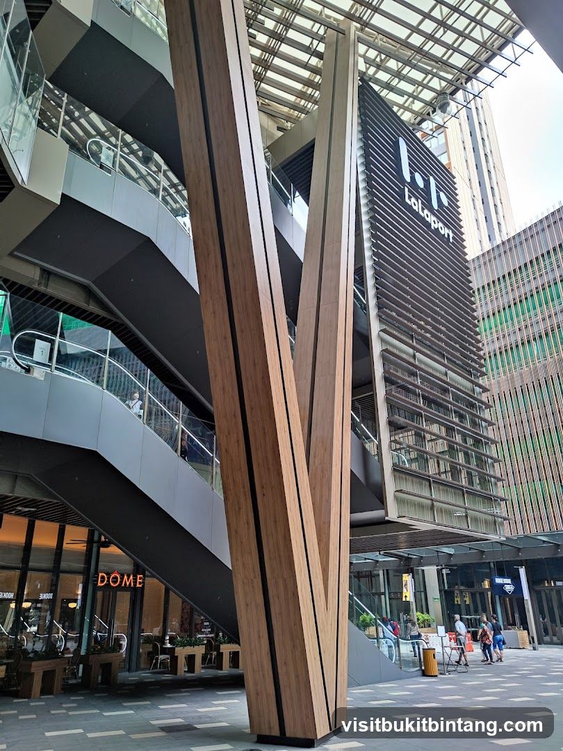 Modern Shopping Center Entrance
