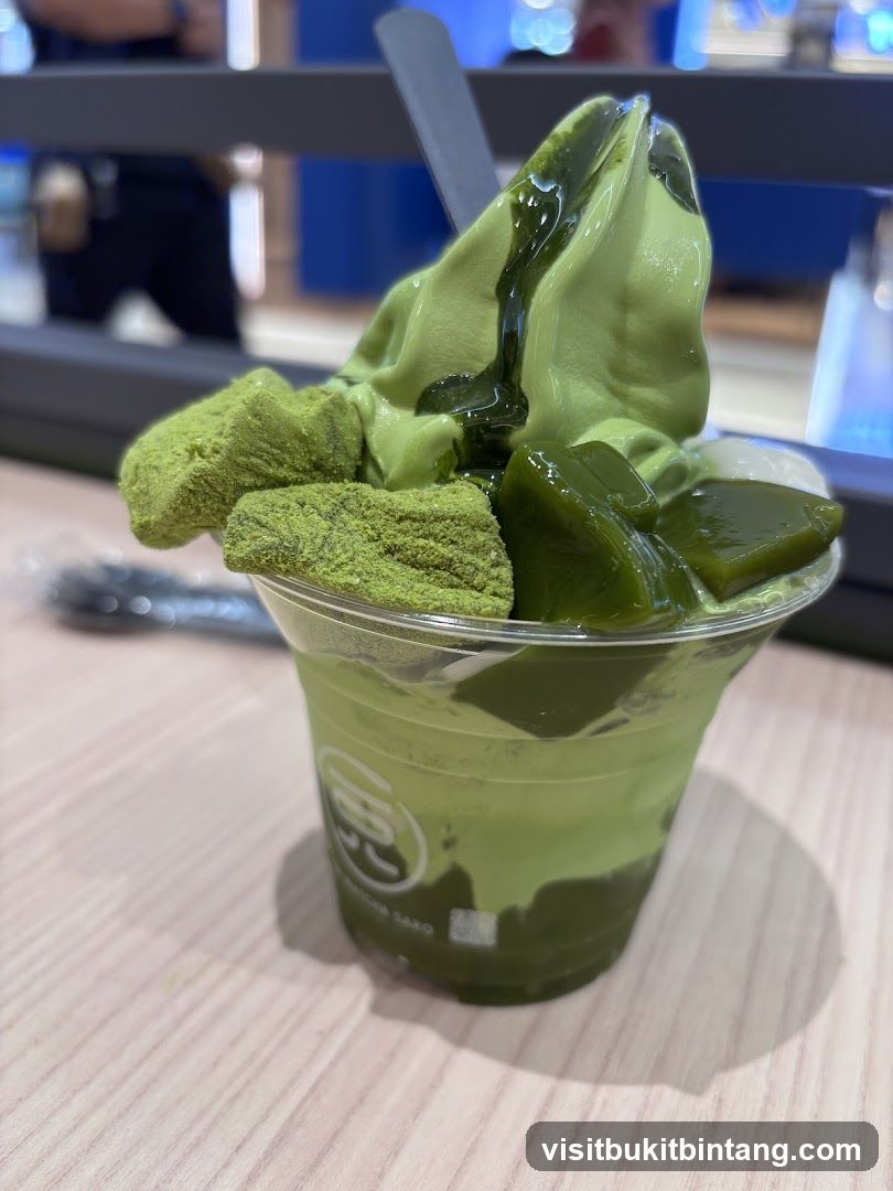 Matcha Soft Serve Parfait