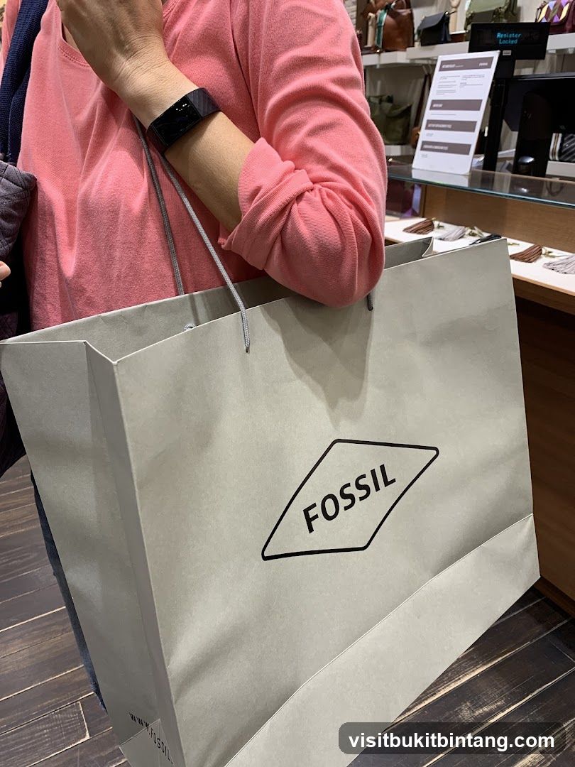 Fossil Shopping Bag