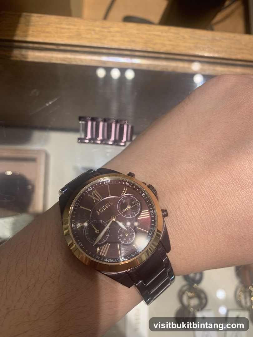 Fossil Watch on Wrist
