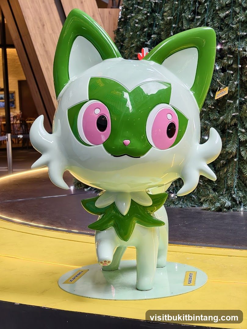 Sprigatito Statue