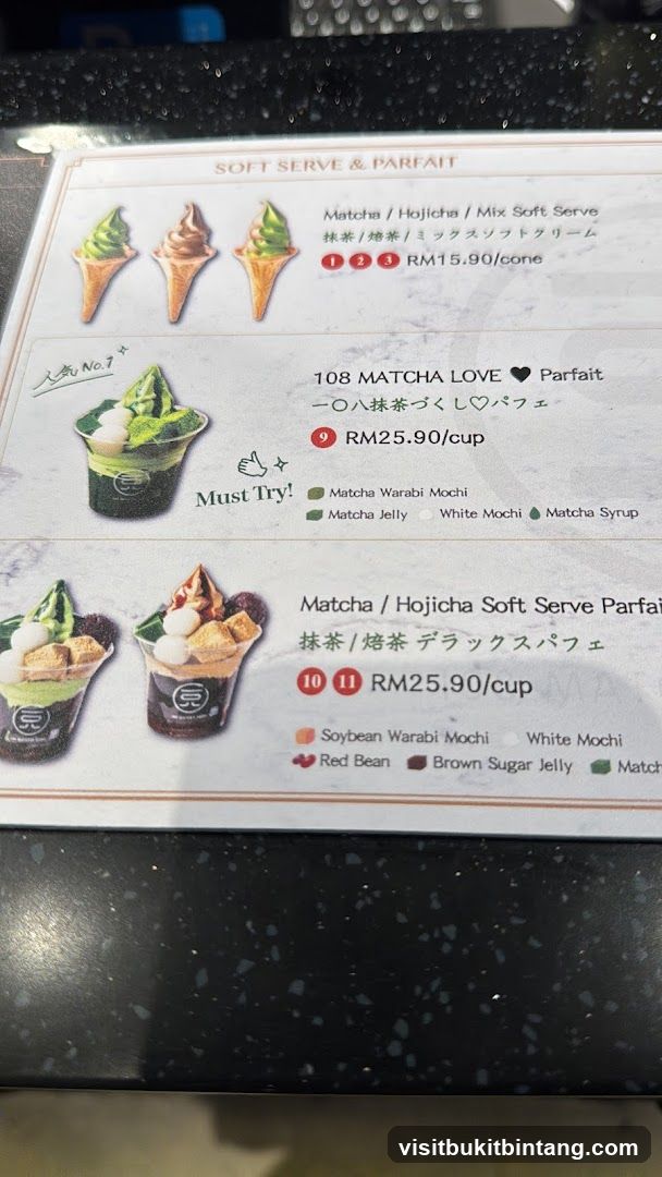 SOFT SERVE & PARFAIT