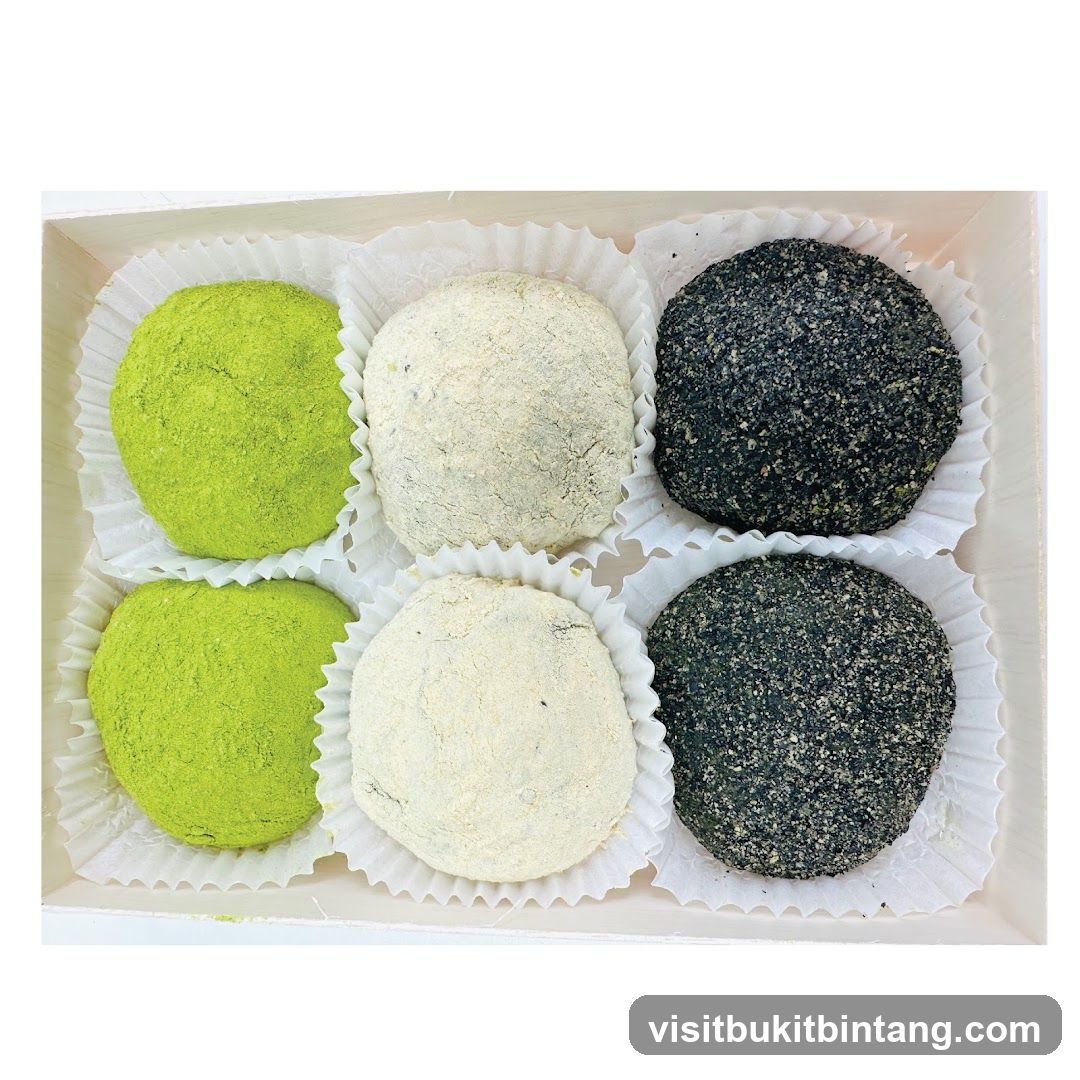 Assortment of Mochi