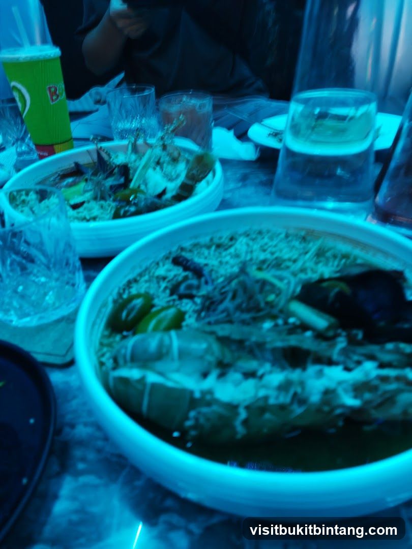 Bowls of food on a table