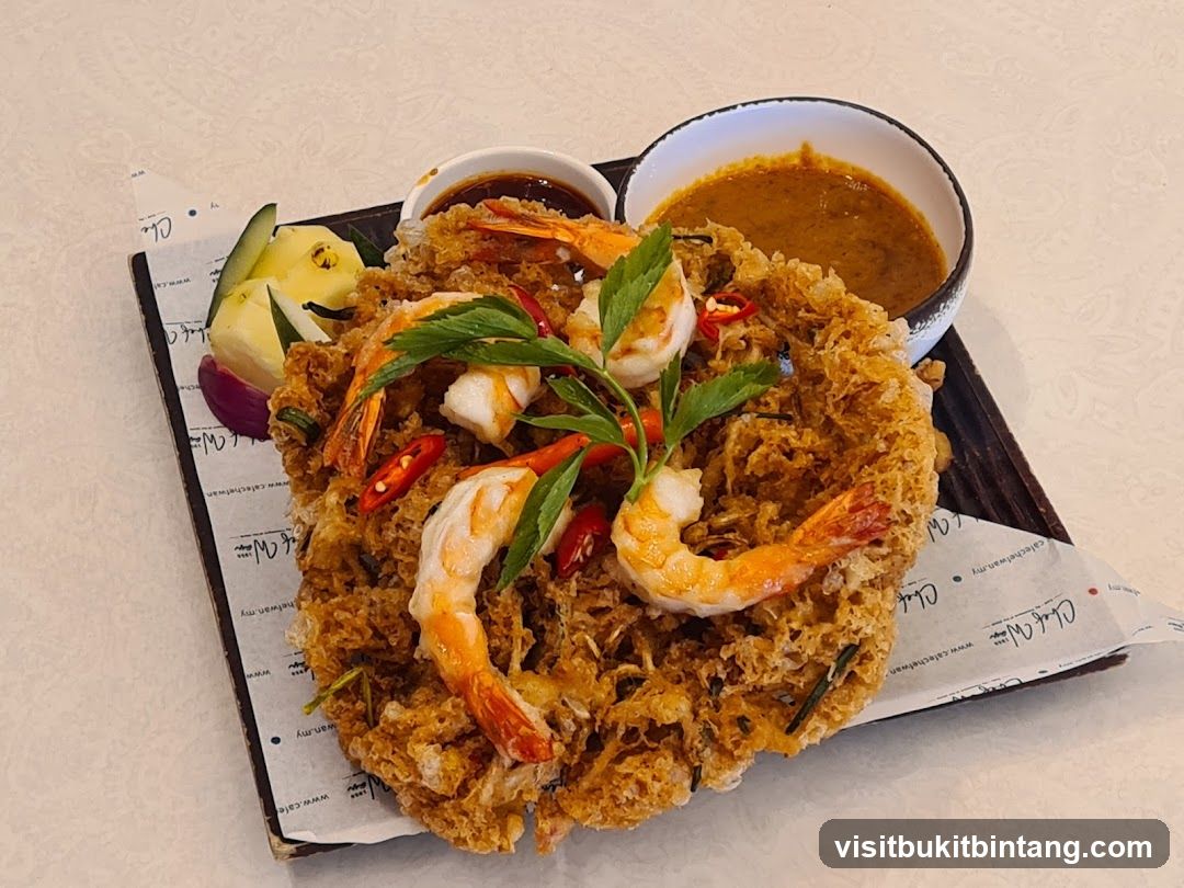 Crispy Fried Dish with Shrimp