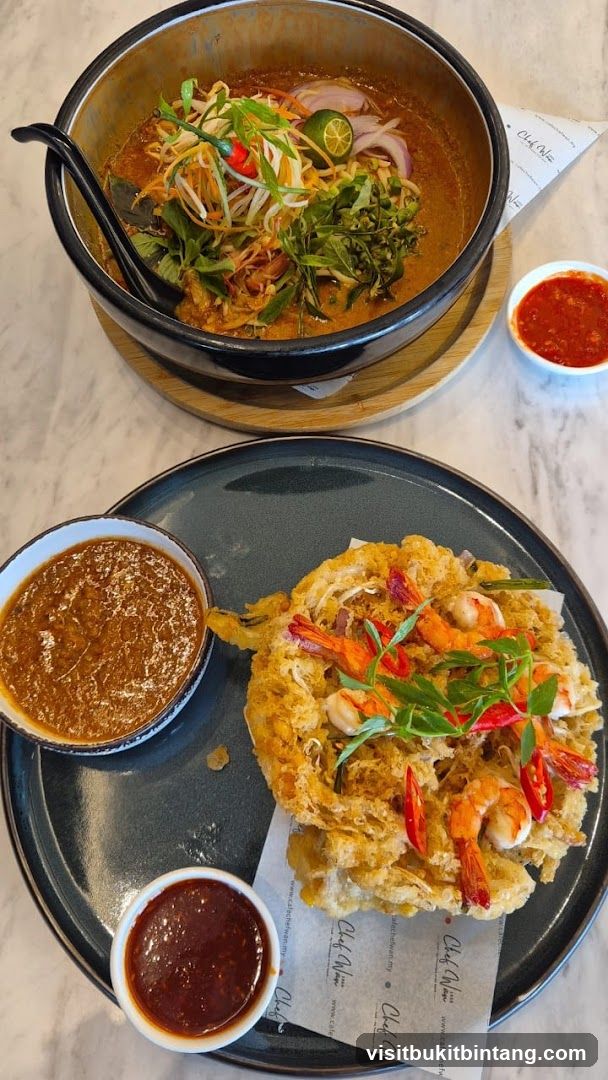Assortment of Malaysian Dishes