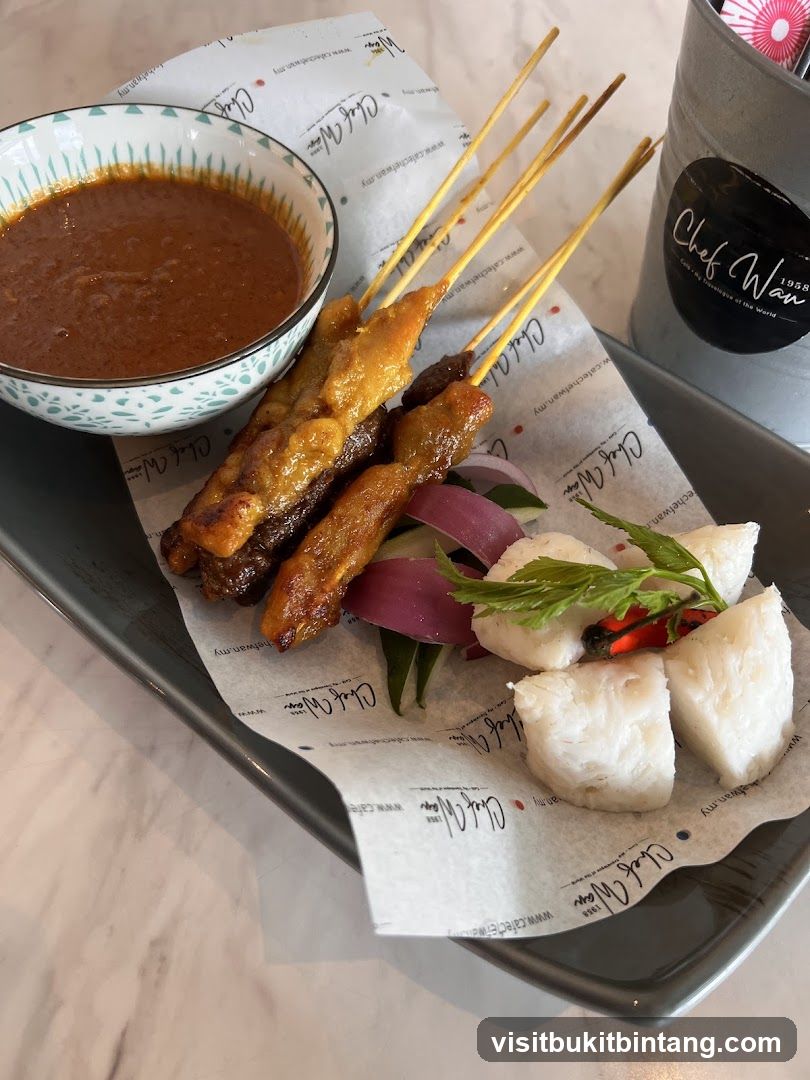 Satay with Peanut Sauce
