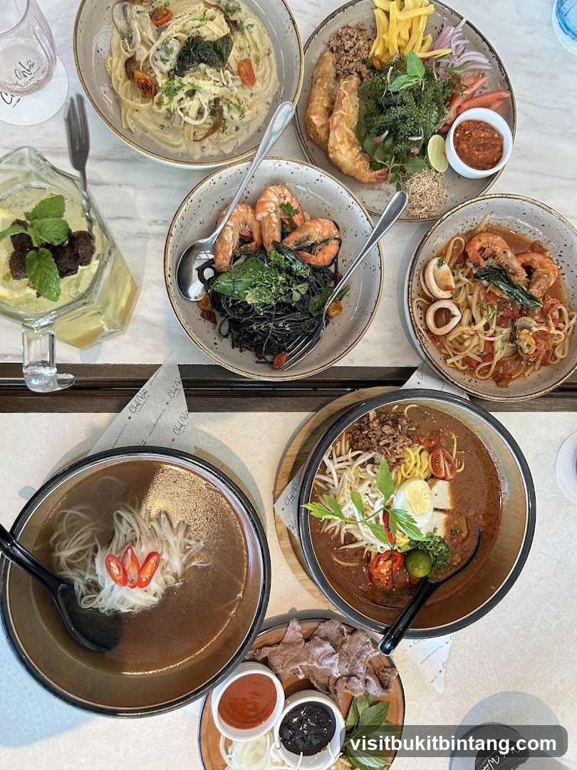 Assortment of Dishes