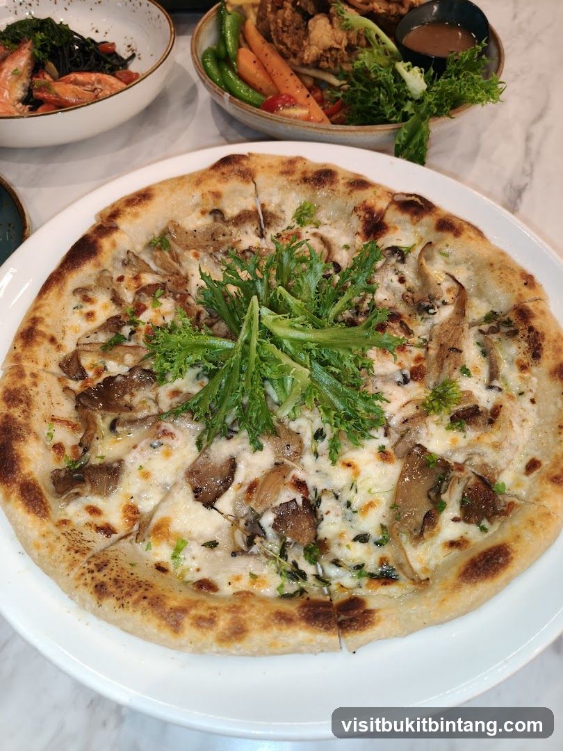 Mushroom Pizza
