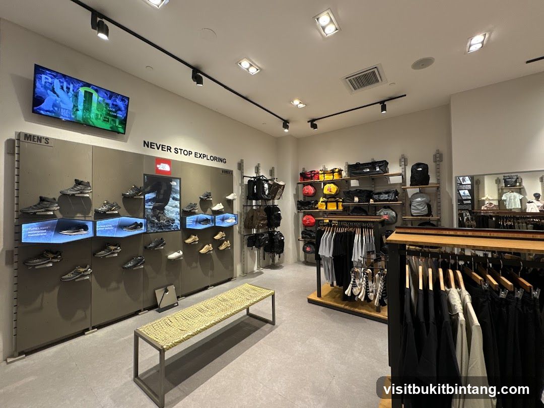 The North Face Store Interior