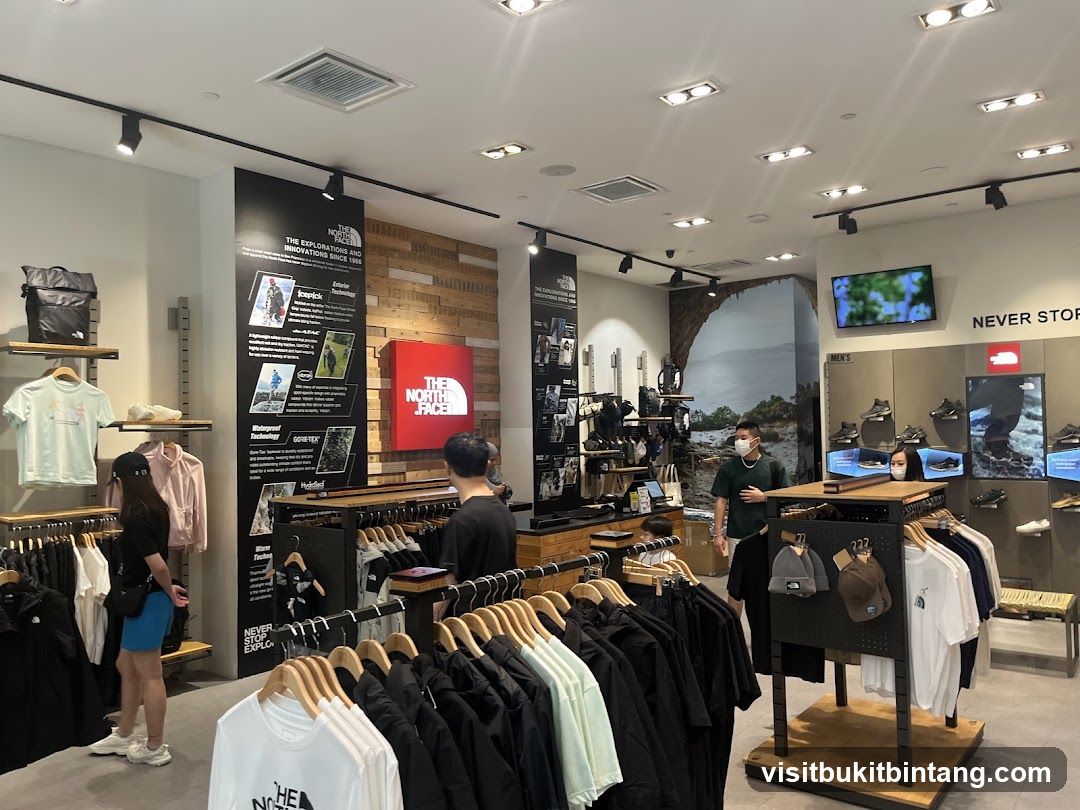 The North Face Store Interior