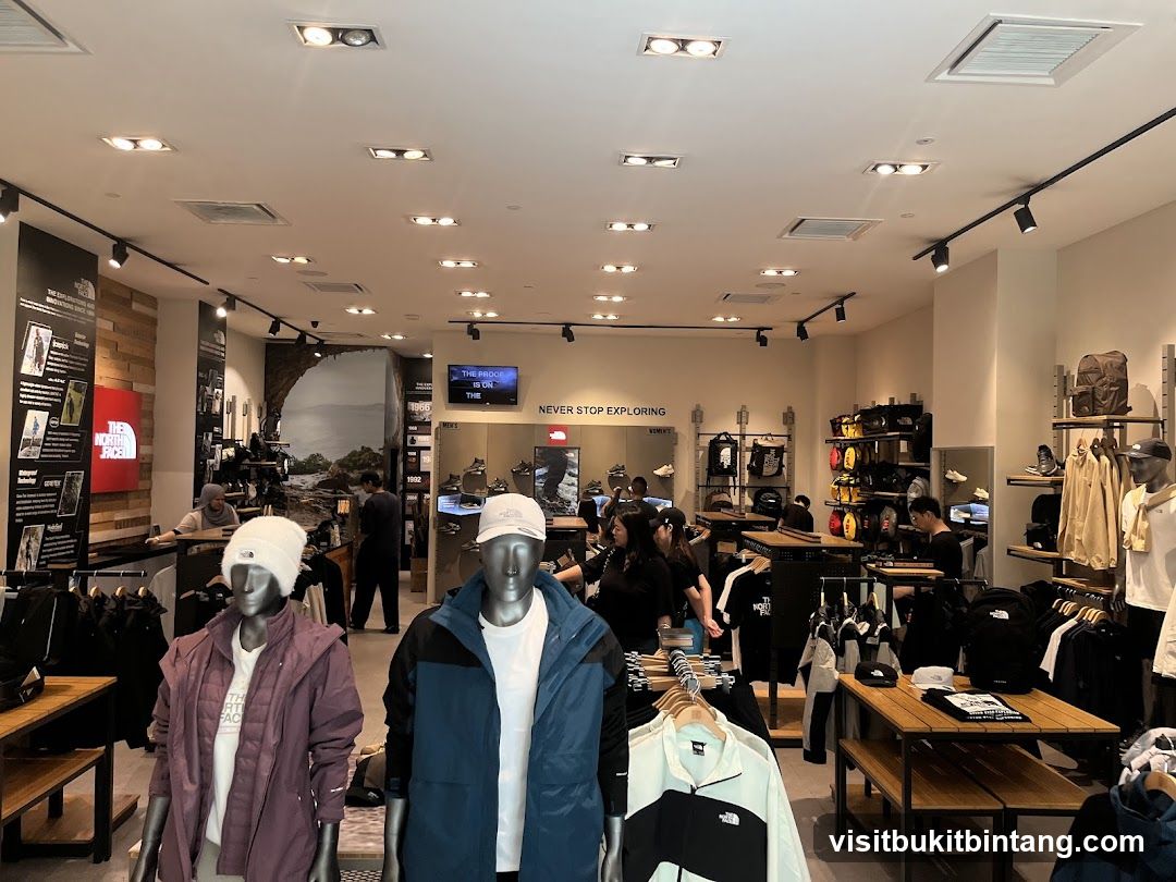The North Face Store Interior