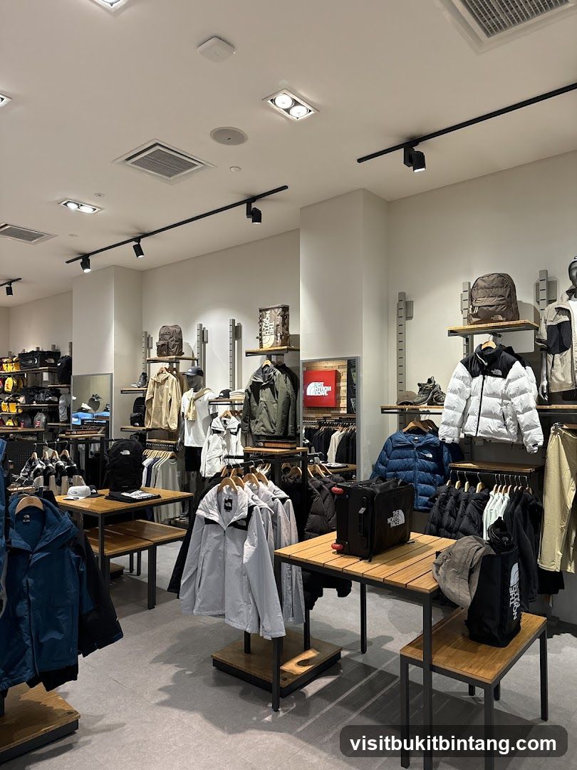 The North Face Store Interior