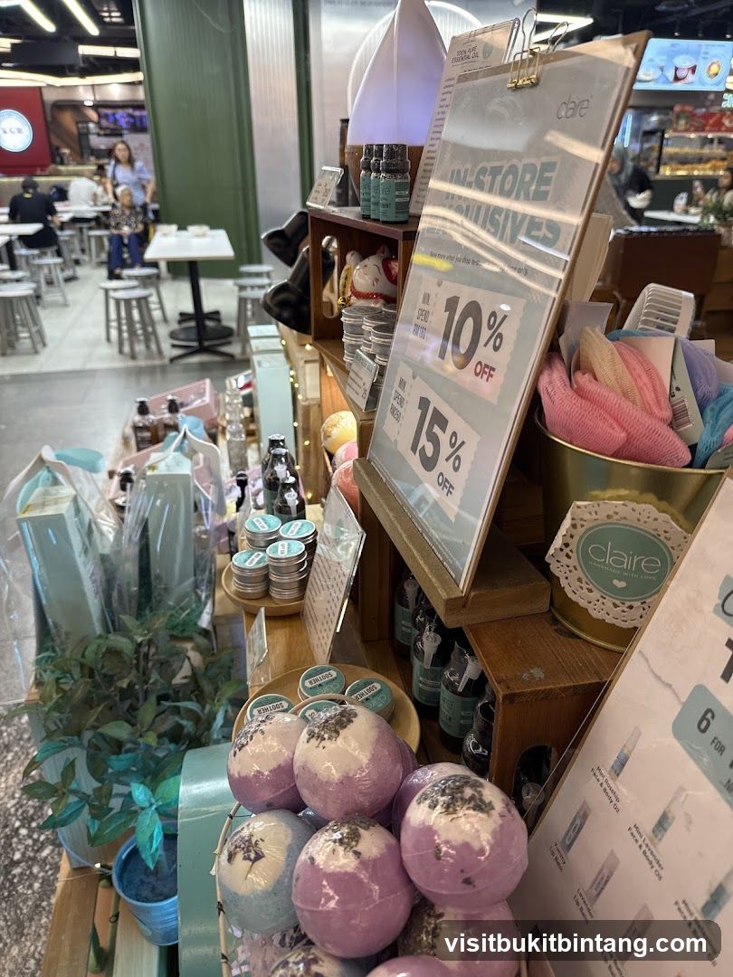 Claire Store Display
