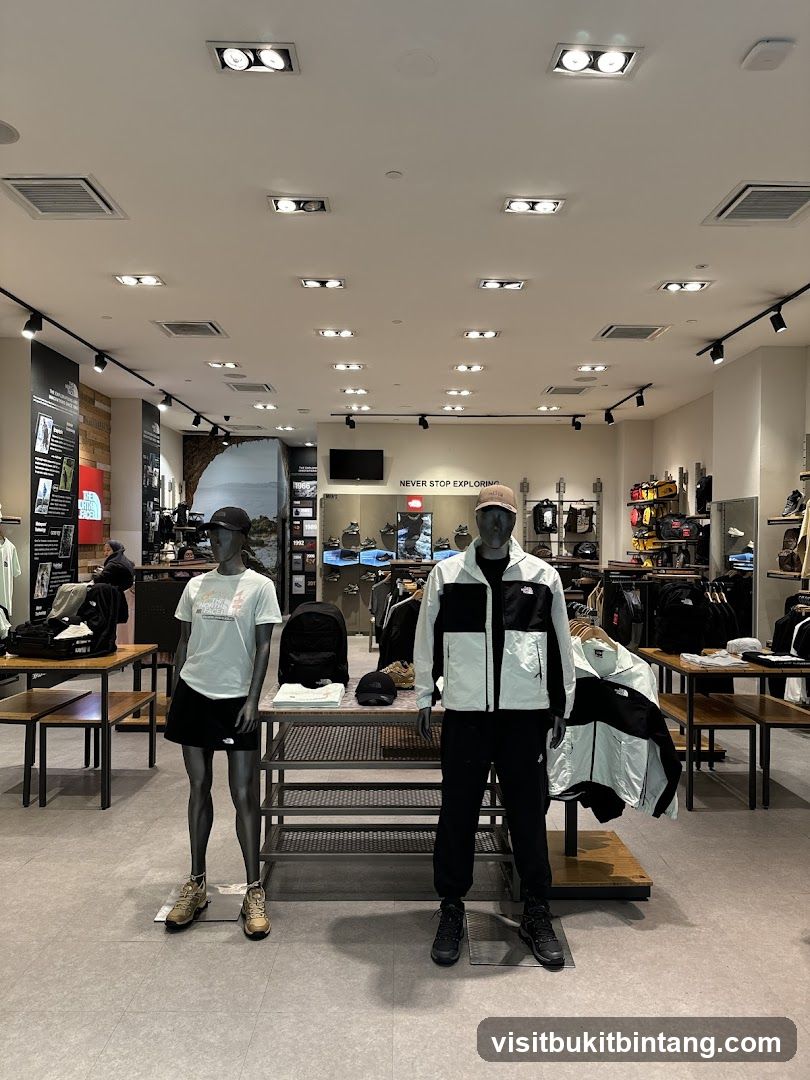 The North Face Store Interior