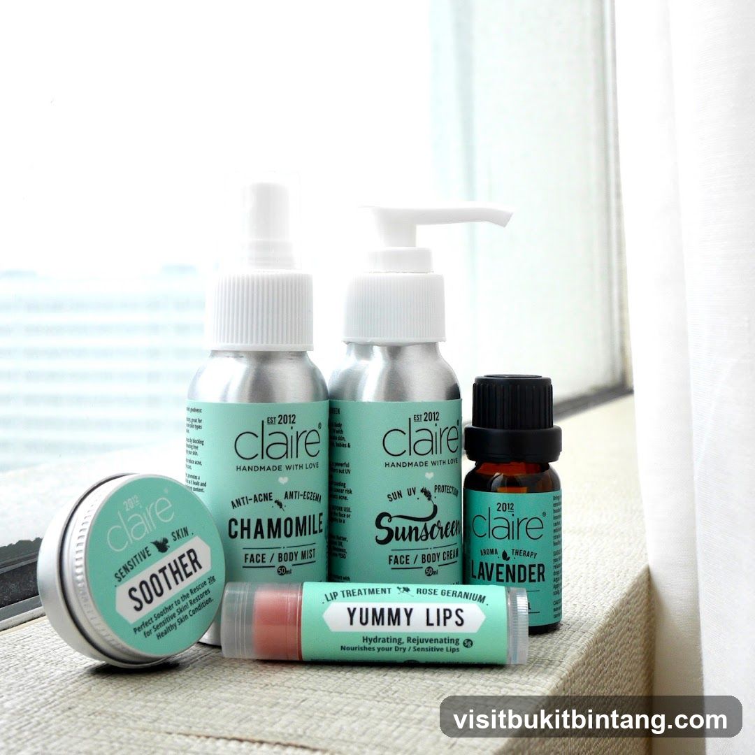 Claire Skincare Products