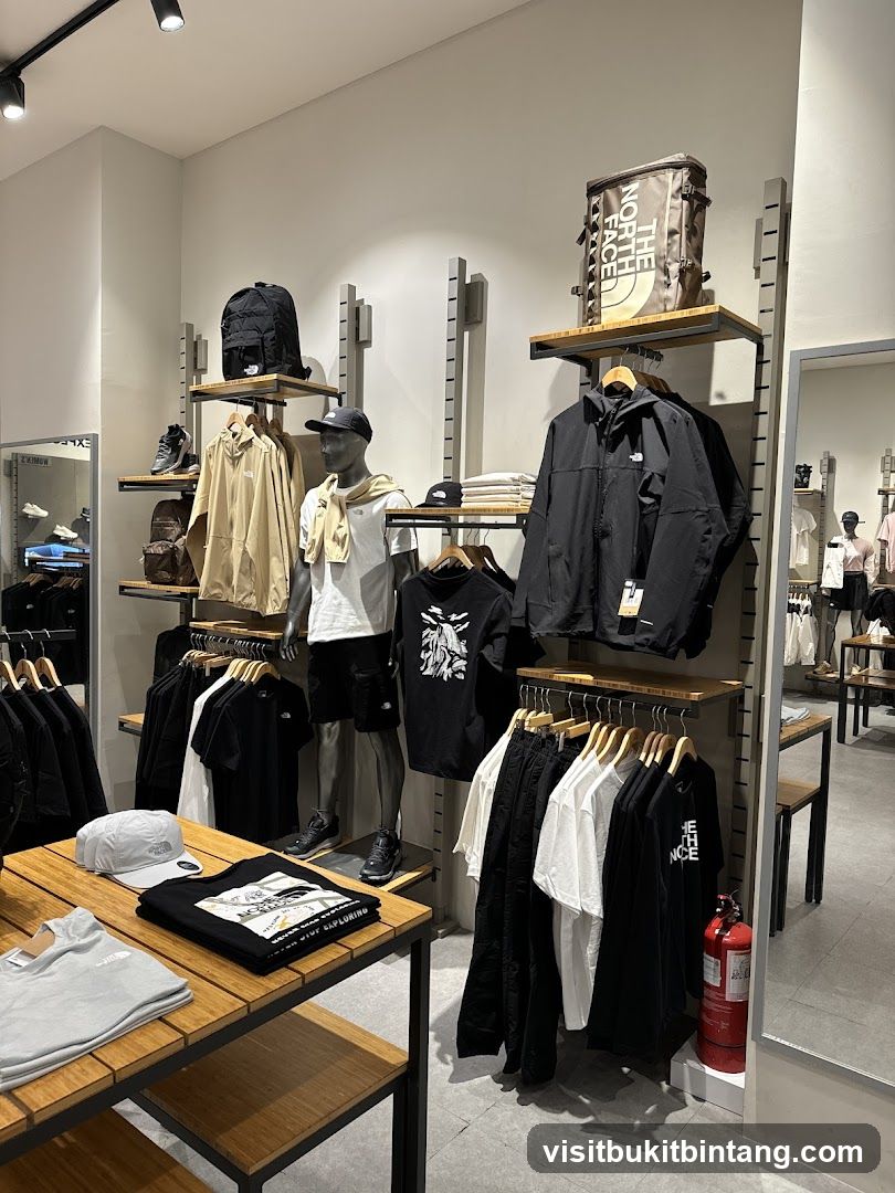 The North Face Store Display