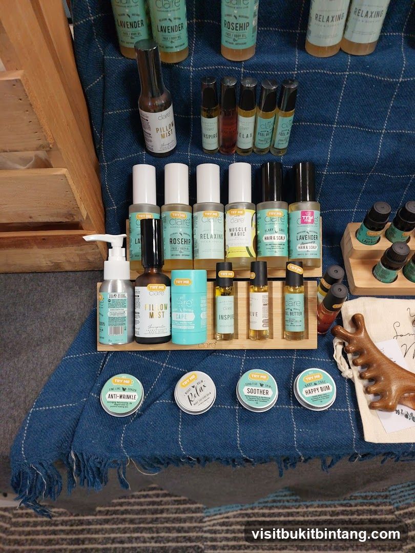 Claire Products Display