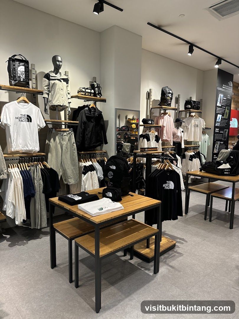 The North Face Store Interior