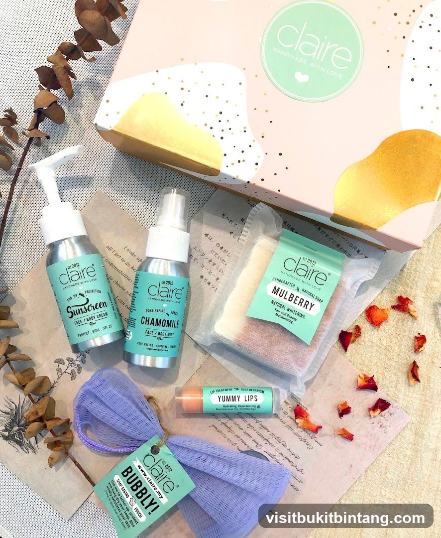 Claire Handmade Skincare Products