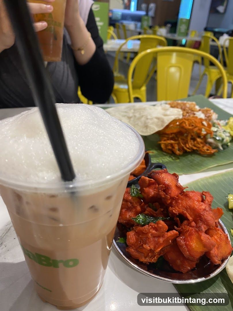 Iced Tea and Fried Food