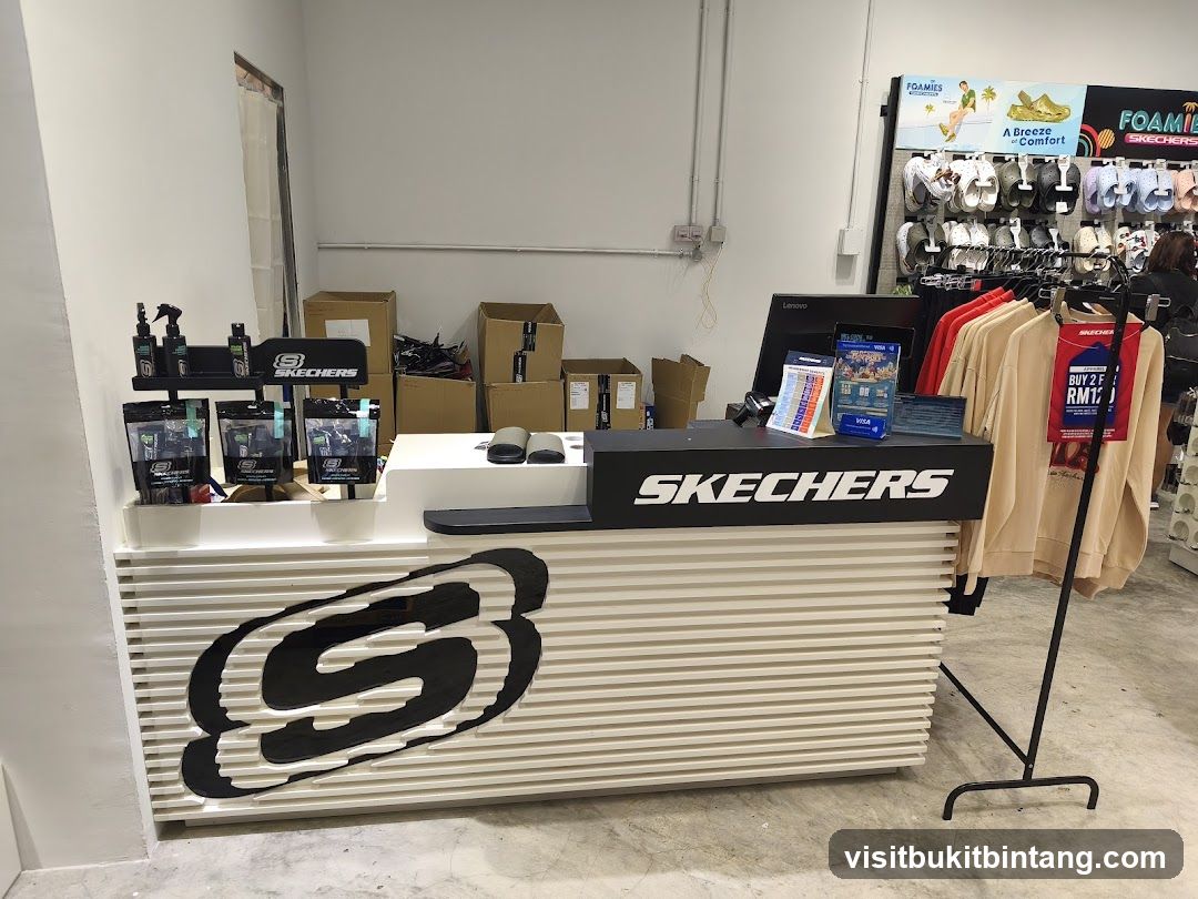 Skechers Store Counter
