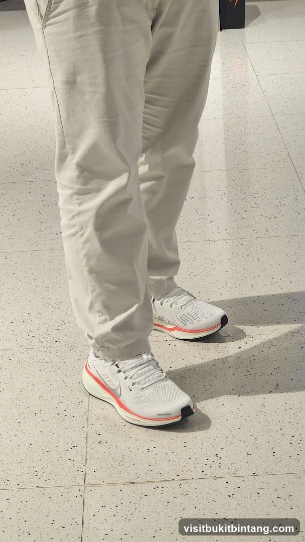 White Running Shoes