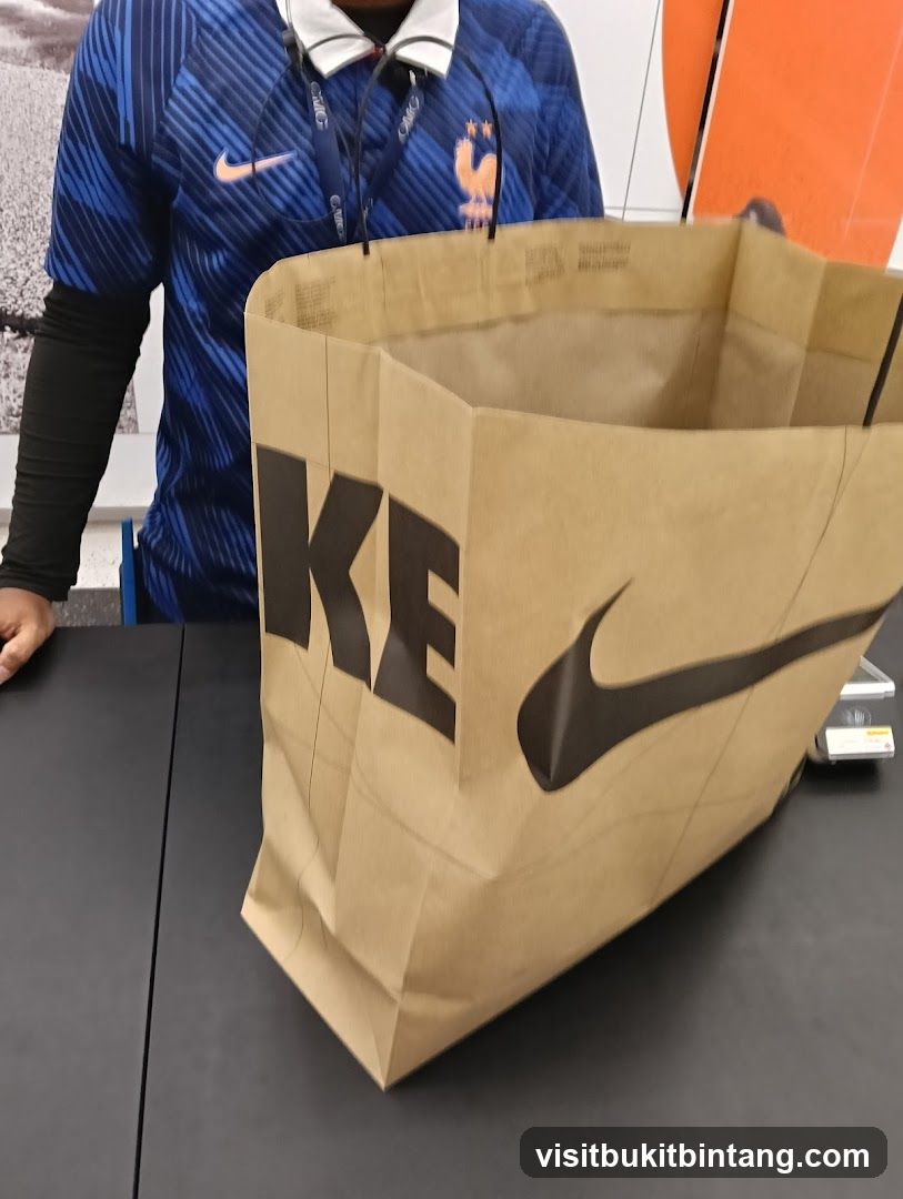 Nike Shopping Bag