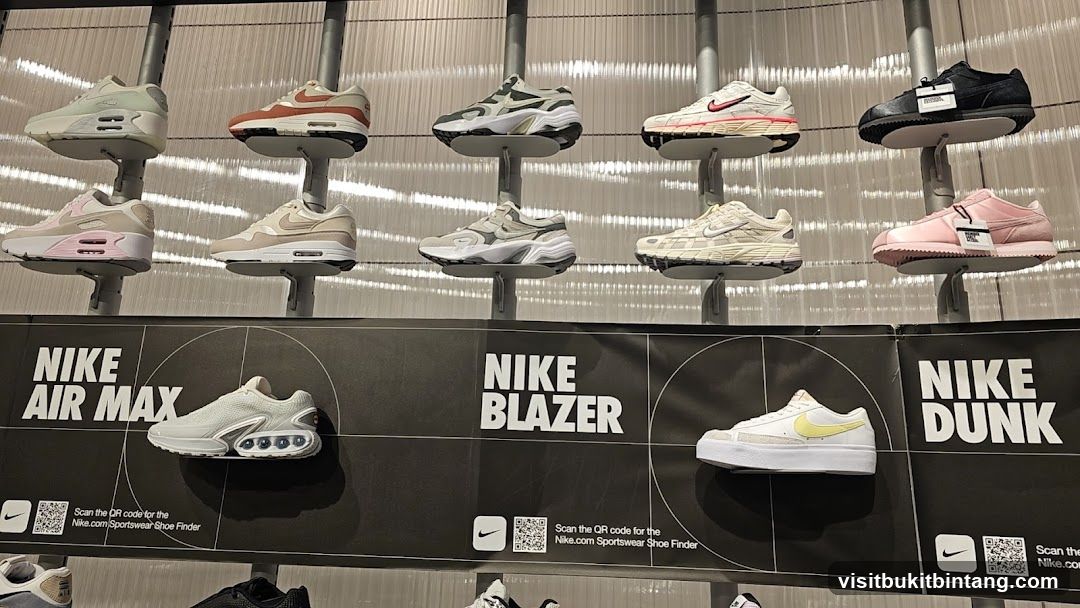 Nike Shoe Display