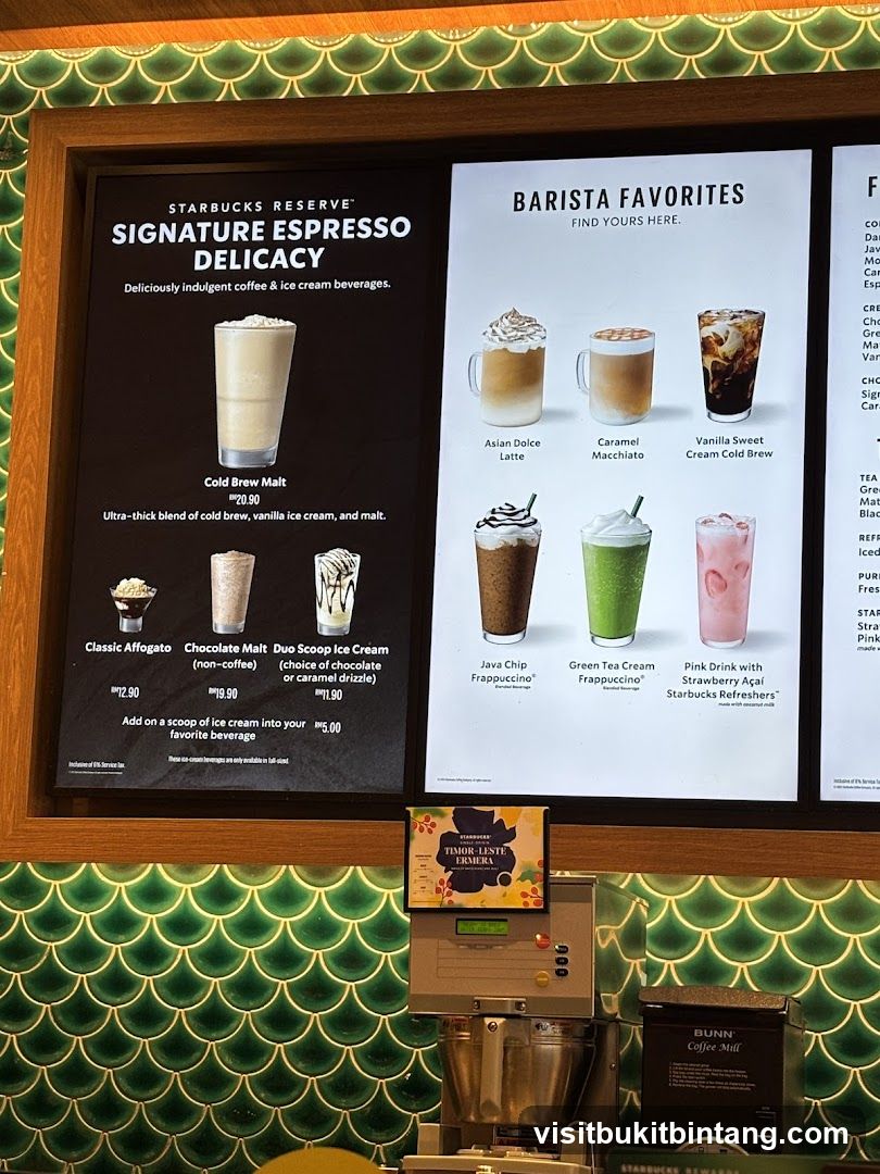 Starbucks Reserve Signature Espresso Delicacy & Barista Favorites