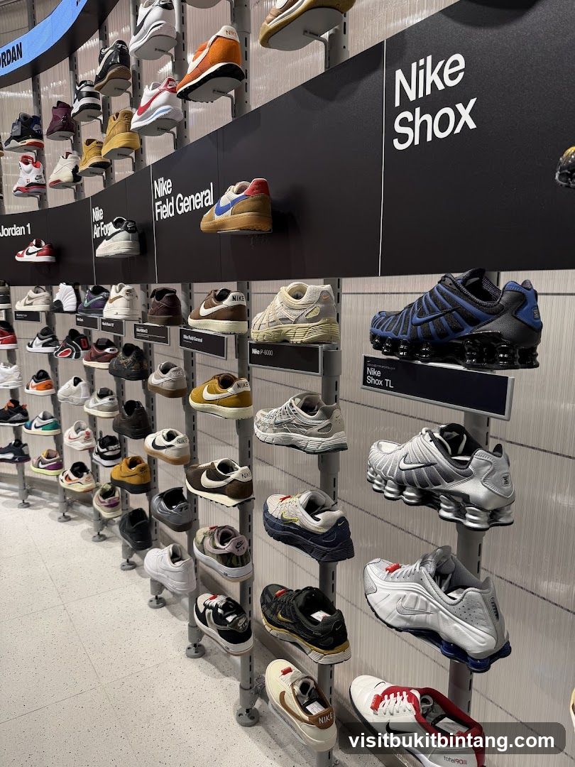 Nike Shoes Display