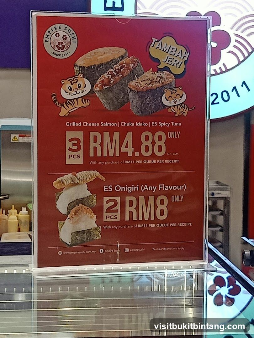 Empire Sushi Promotion