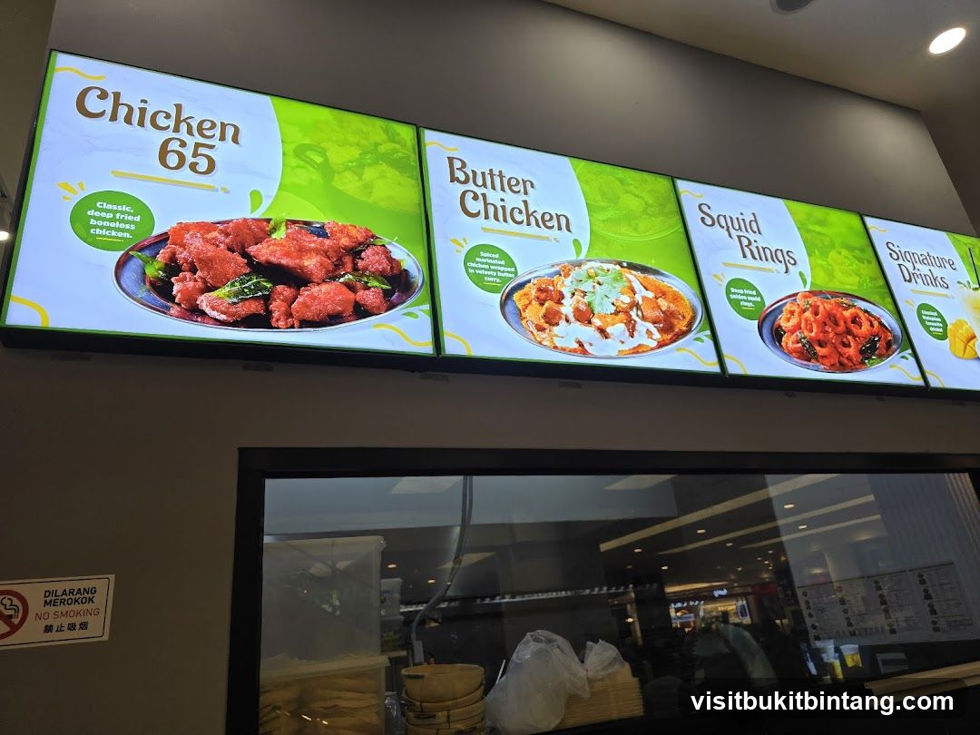 Food Menu Display