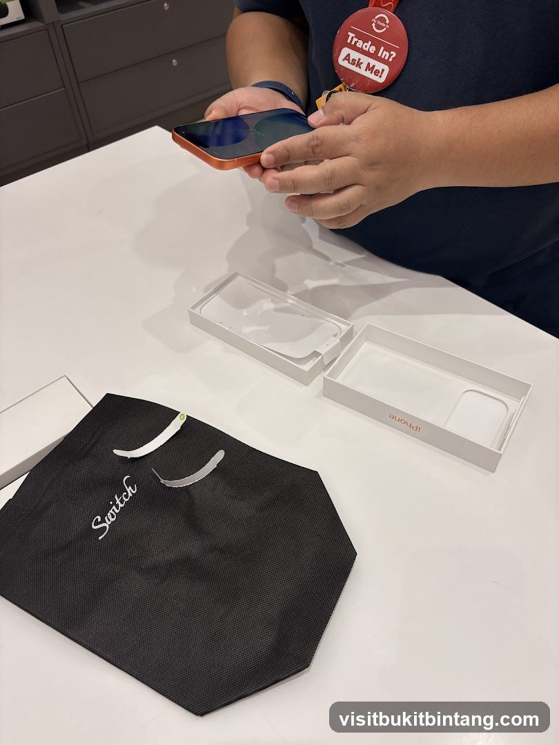 Unboxing a New Phone