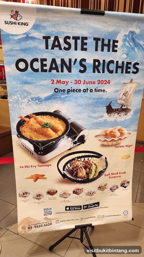 Sushi King Ocean's Riches Promotion