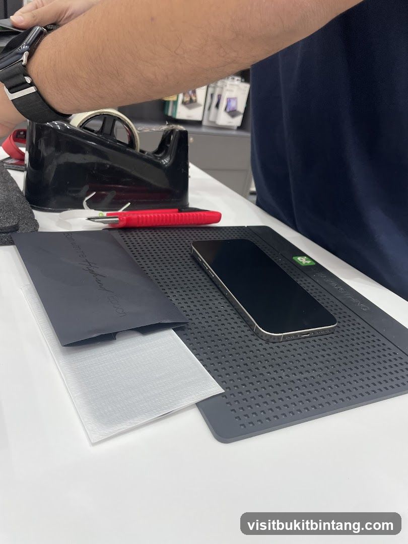 Phone Screen Protector Application